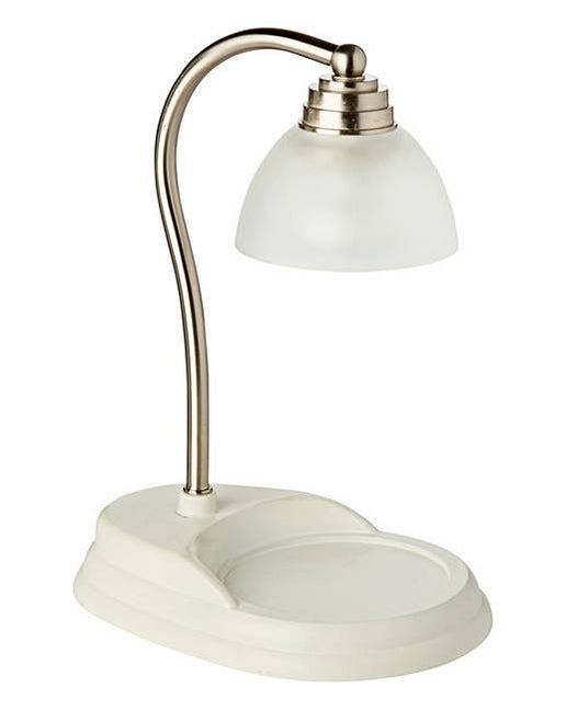 White Nickel Aurora Lamp – Candle Warmers Australia