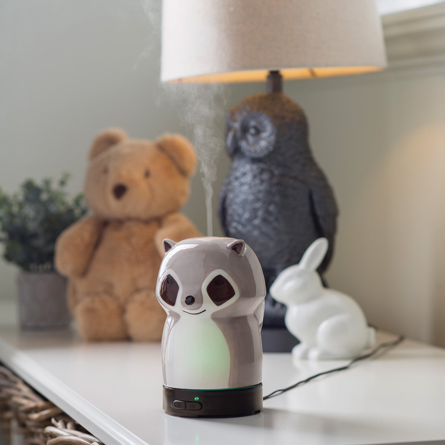Raccoon Ultrasonic Aroma Diffuser Candle Warmers Australia