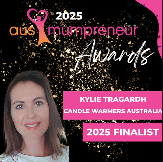 Candle Warmers Australia's Founder Kylie Tragardh a National Award Finalist.