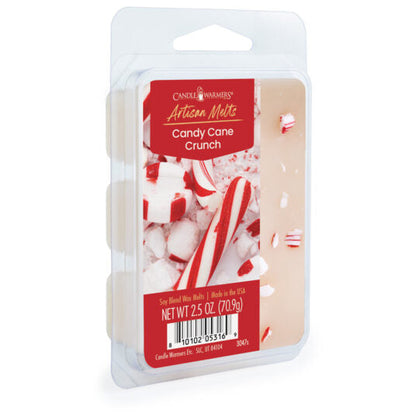 Candy Cane Crunch Artisan Wax Melts included in the gift set