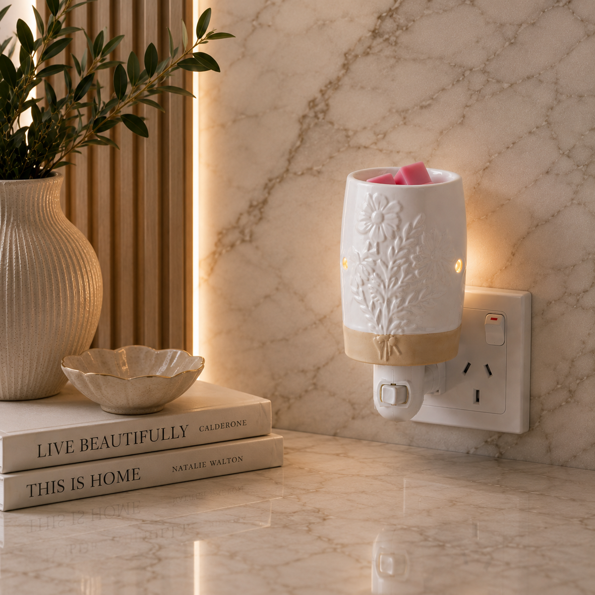 Garden Blooms Pluggable Warmer