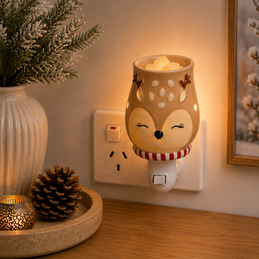 Reindeer Pluggable Warmer - RRP $27.95 - Wholesale - COMING SOON - PREORDERS OPEN - ARRIVING LATE OCTOBER