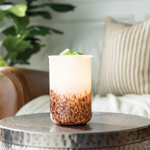 Tiger Shell Glass Illumination Warmer - COMING SOON