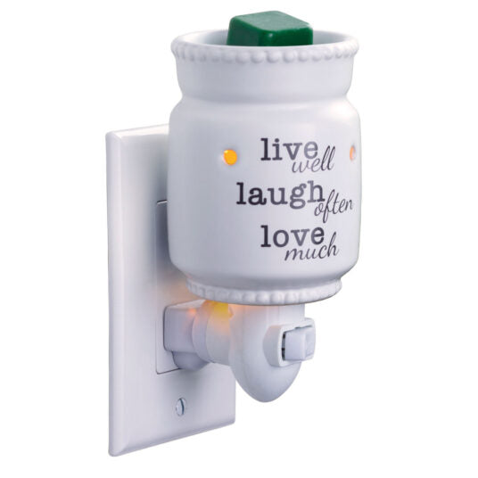 Live Laugh Love Pluggable Warmer