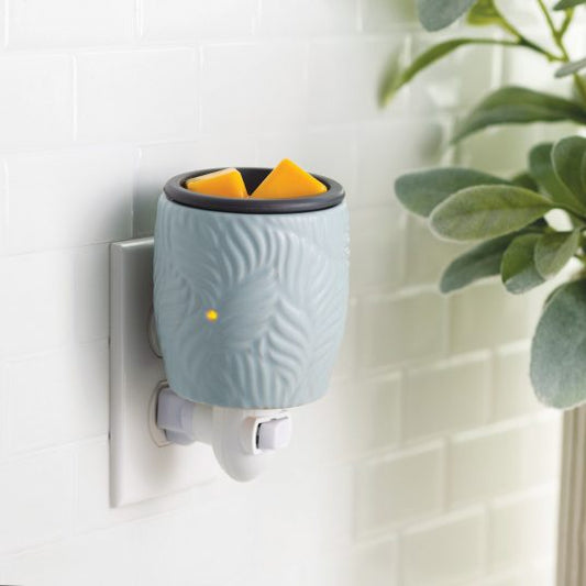 Ocean Palm Flip Dish Pluggable Warmer - RRP $27.95 - Wholesale - OUT OF STOCK - PREORDERS OPEN - ARRIVING LATE APRIL