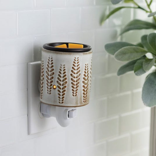 Wheat & Ivory Flip Dish Pluggable Warmer - RRP $27.95 - Wholesale - OUT OF STOCK - PREORDERS OPEN - ARRIVING LATE APRIL