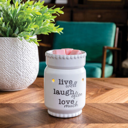 Live Laugh Love Illumination Warmer