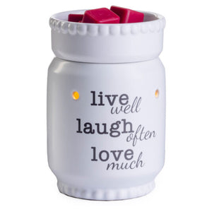 Live Laugh Love Illumination Warmer - OUT OF STOCK