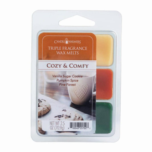 Cozy & Comfy Triple Fragrance Wax Melts 2.5oz - RRP $7.95 - Wholesale