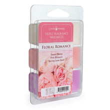 Load image into Gallery viewer, Floral Romance Triple Fragrance Wax Melts 2.5oz