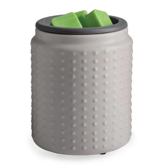 Gray Hobnail Flip Dish Wax Warmer - RRP $39.95 - Wholesale