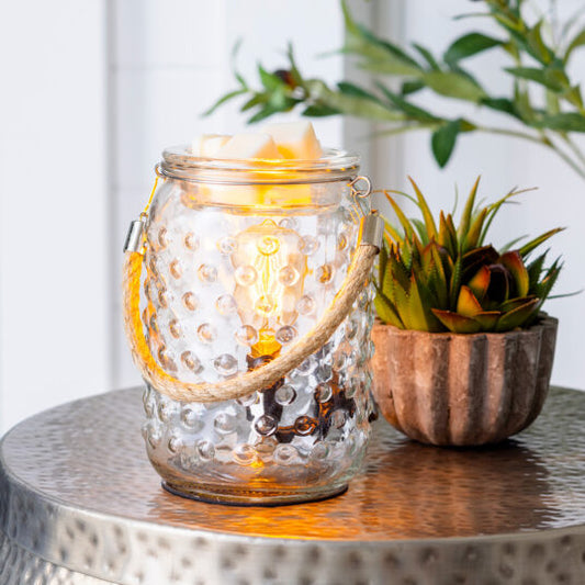 Hobnail & Rope Vintage Bulb Illumination Warmer - COMING SOON