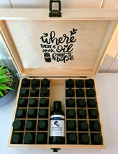 Load image into Gallery viewer, Essential Oil Box - Wood carved Lotus Flower