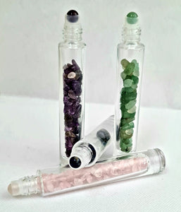 Essential Oil Crystal Roller 10ml
