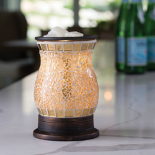 Load image into Gallery viewer, Gilded Glass Illumination Warmer