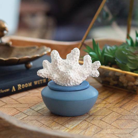 Coral Porcelain Diffuser - RRP $29.95 - Wholesale