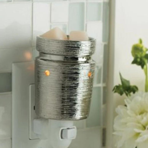 Brushed Chrome Pluggable Warmer - RRP $25.95 - Wholesale