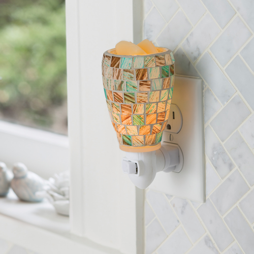 Sea Glass Pluggable Warmer