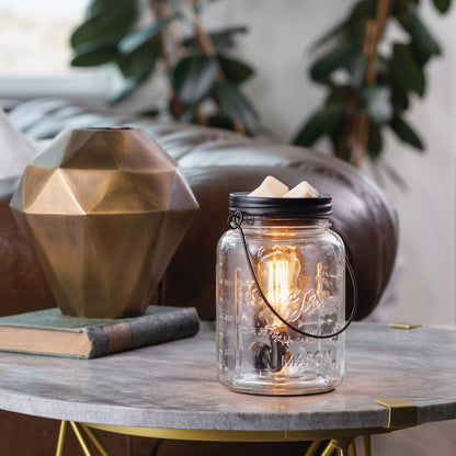 Mason Jar Edison Bulb Illumination Warmer