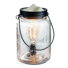 Load image into Gallery viewer, Mason Jar Edison Bulb Illumination Warmer