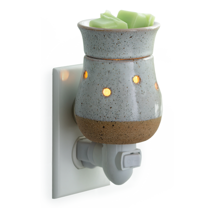 Rustic White  Pluggable Warmer