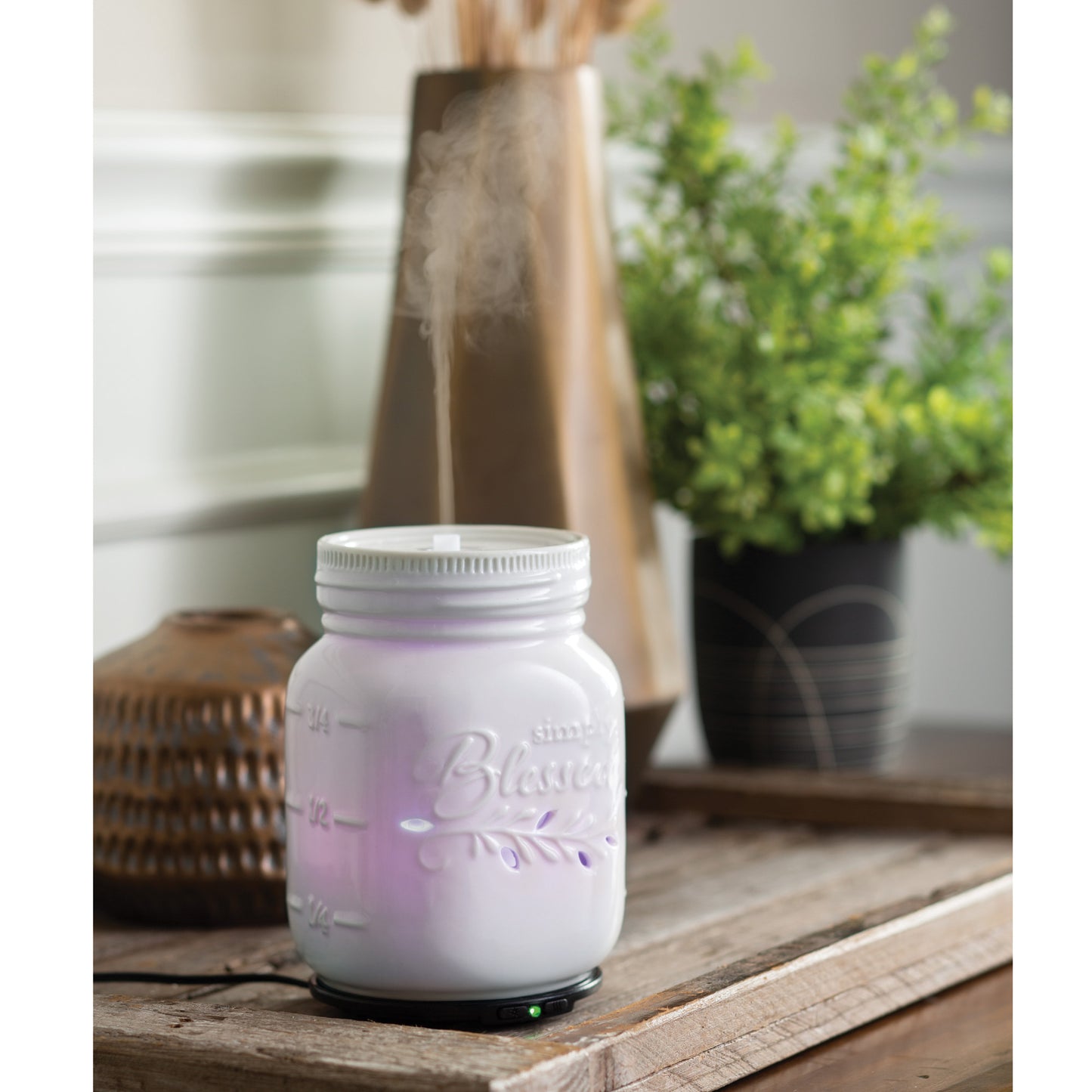 Mason Jar Ultrasonic Aroma Diffuser