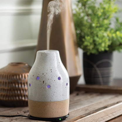 Rustic White Ultrasonic Aroma Diffuser