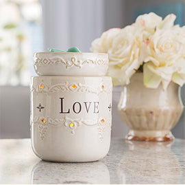 Live, Love, Laugh Illumination Warmer - OUT OF STOCK