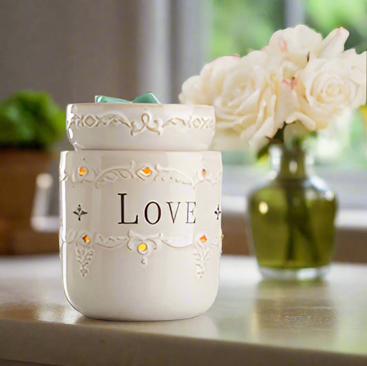Live, Love, Laugh Illumination Warmer - RRP $43.95 - Wholesale - OUT OF STOCK - PREORDERS OPEN - ARRIVING LATE APRIL