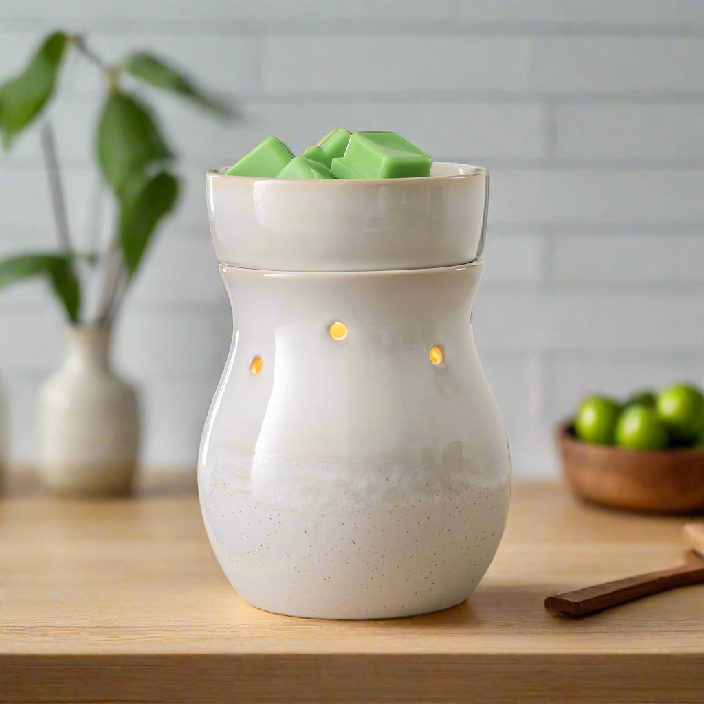 Frosted Farmhouse Illumination Warmer