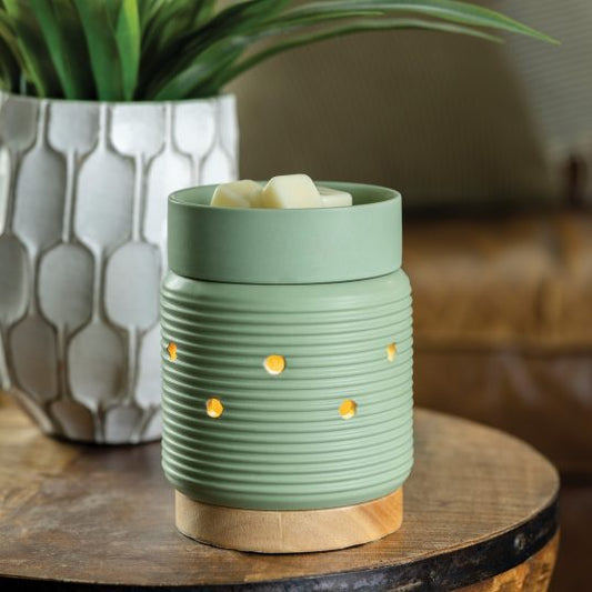 Sage Wood Illumination Warmer - RRP $43.95 - Wholesale - OUT OF STOCK - PREORDERS OPEN - ARRIVING LATE APRIL