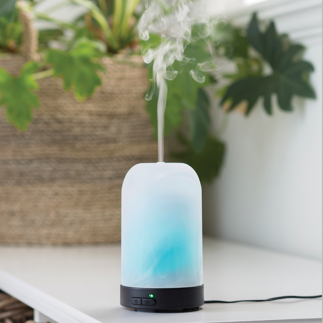 Glass essential oil diffuser store