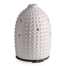 Load image into Gallery viewer, Gray Hobnail Ultrasonic Aroma Diffuser
