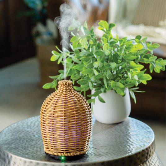 Wicker Vase Ultrasonic Aroma Diffuser