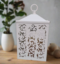 Load image into Gallery viewer, White Cottage Lantern