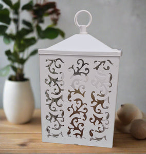 White Cottage Lantern