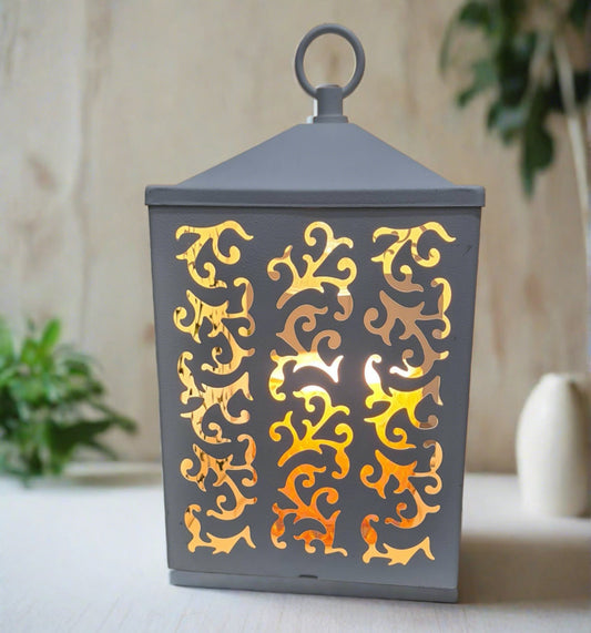 White Cottage Lantern