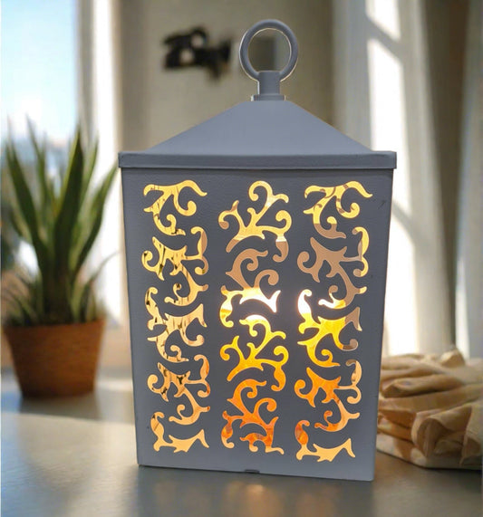 White Cottage Lantern - RRP $59.95 - Wholesale