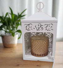 Load image into Gallery viewer, White Cottage Lantern